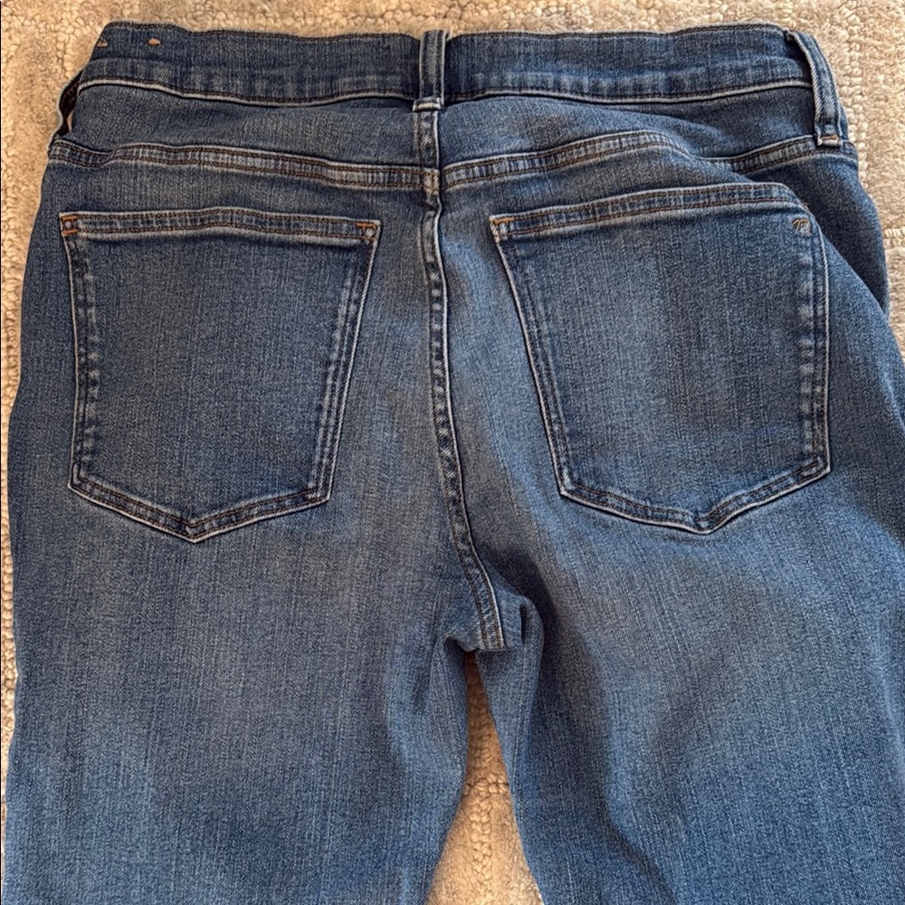 Madewell Women's Straight Leg Jeans - Blue - Picture 10 of 10